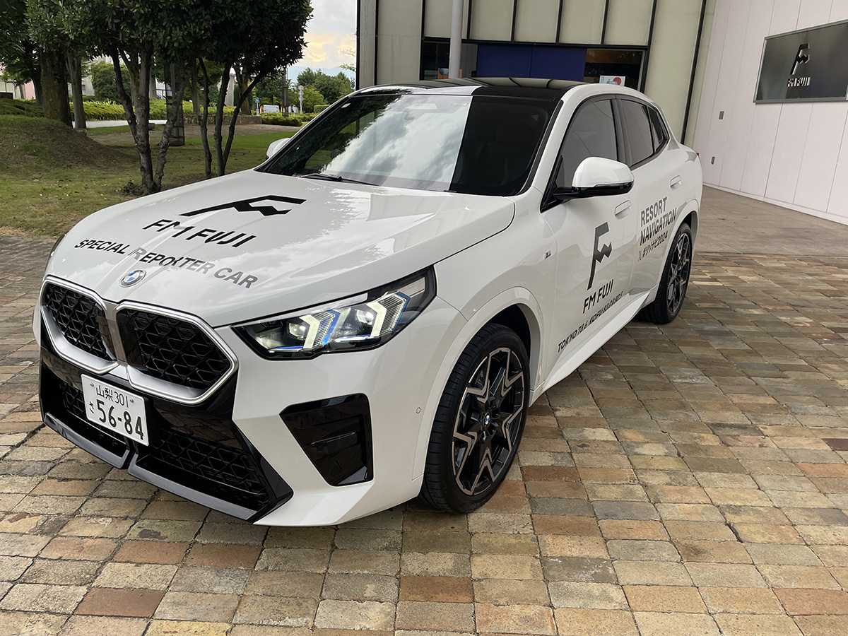 RESORT NAVIGATION 2024 SPECIAL REPORTER CAR【山梨BMW提供 BMW X2】