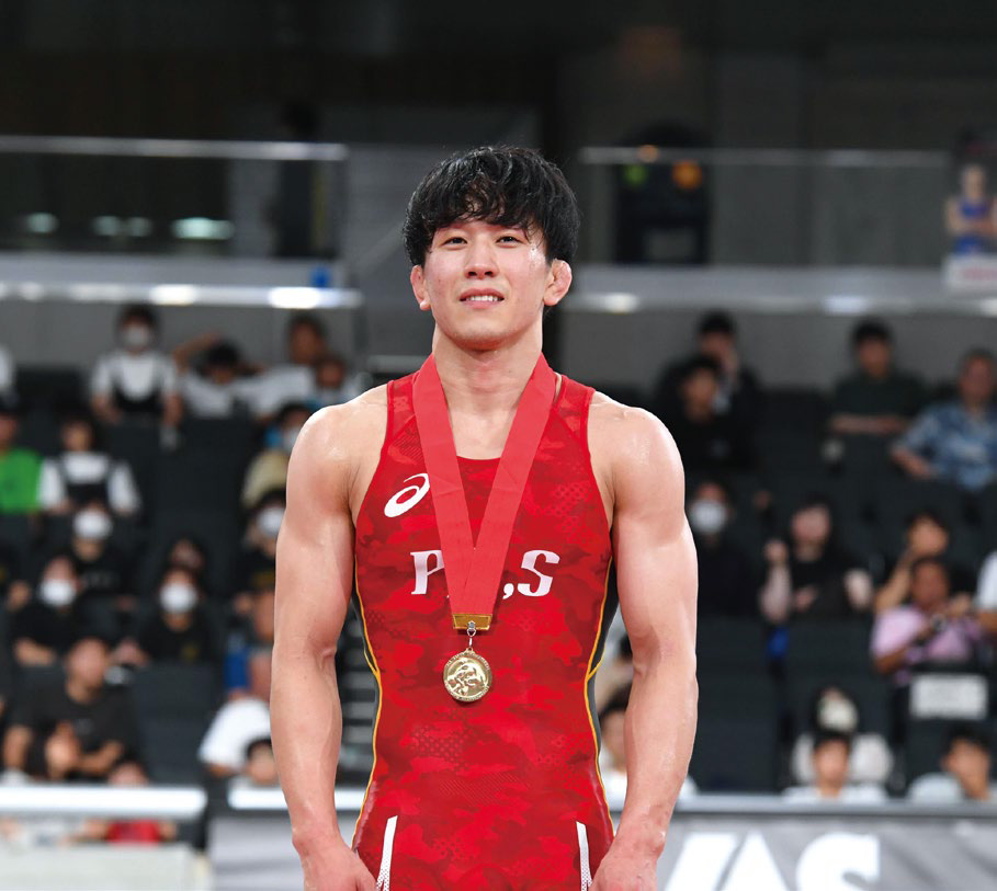 乙黒拓斗（東京オリンピック レスリング男子 フリースタイル65キロ級 金メダリスト）