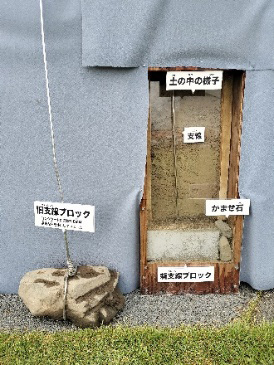 甲州式ぶどう棚を学ぶ　実際のぶどう棚を室内に作ります！